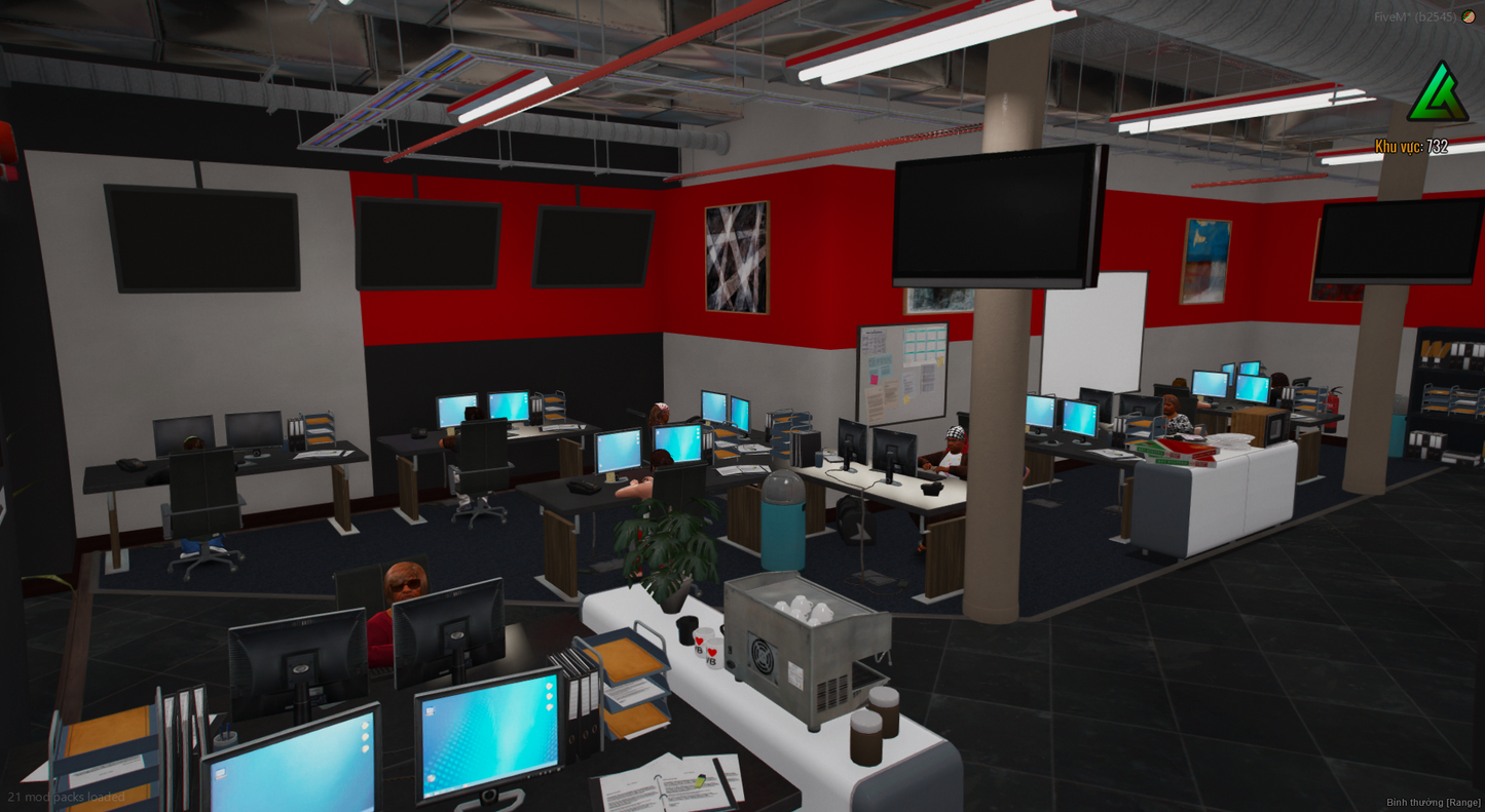 Open Interior Weazel News Overview