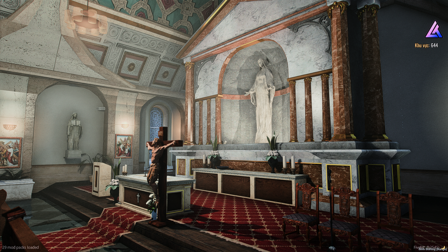 Open Interior Church