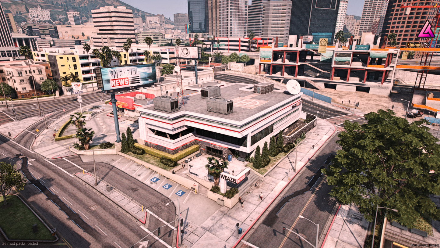 Open Interior Weazel News v2 Overview