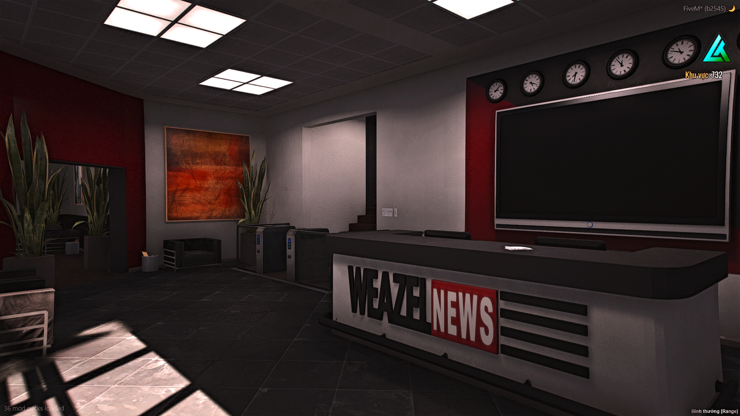 Open Interior Weazel News v2 Overview