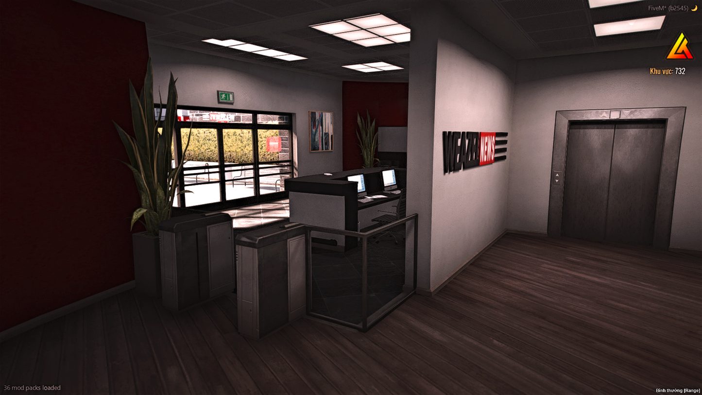 Open Interior Weazel News v2 Overview