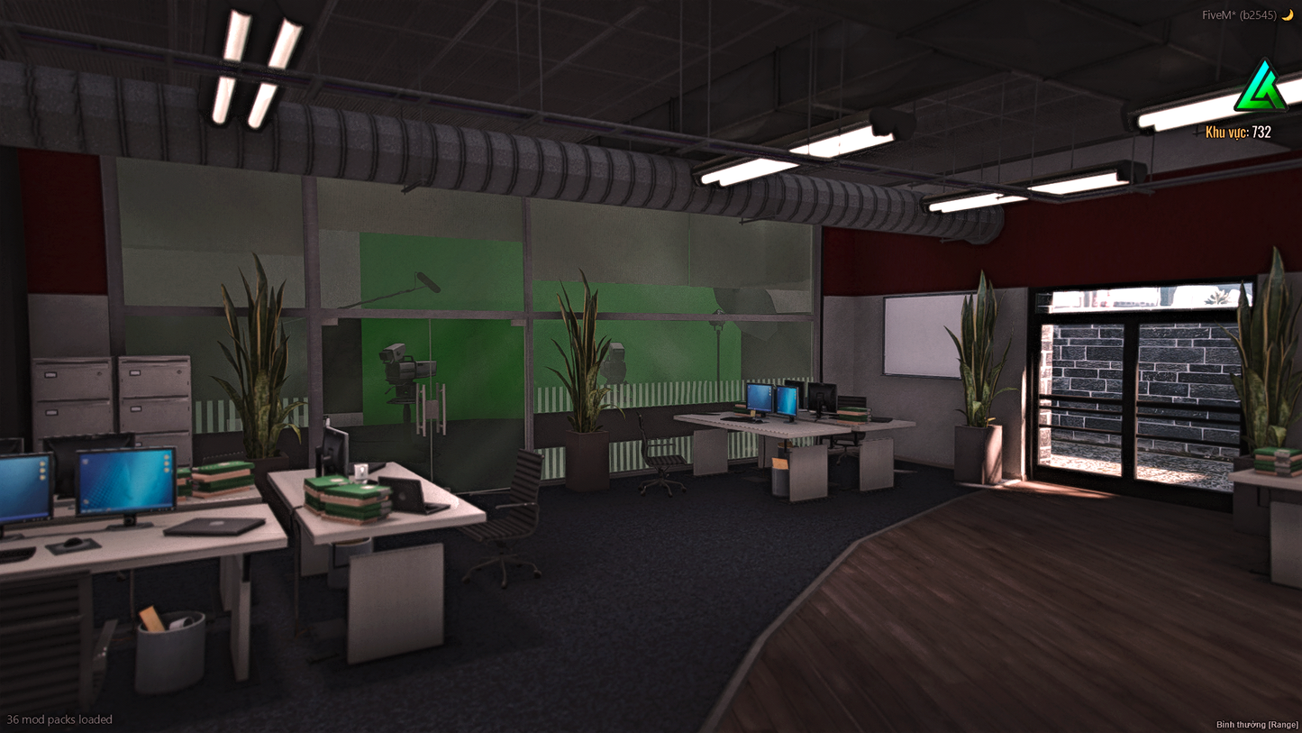 Open Interior Weazel News v2 Overview