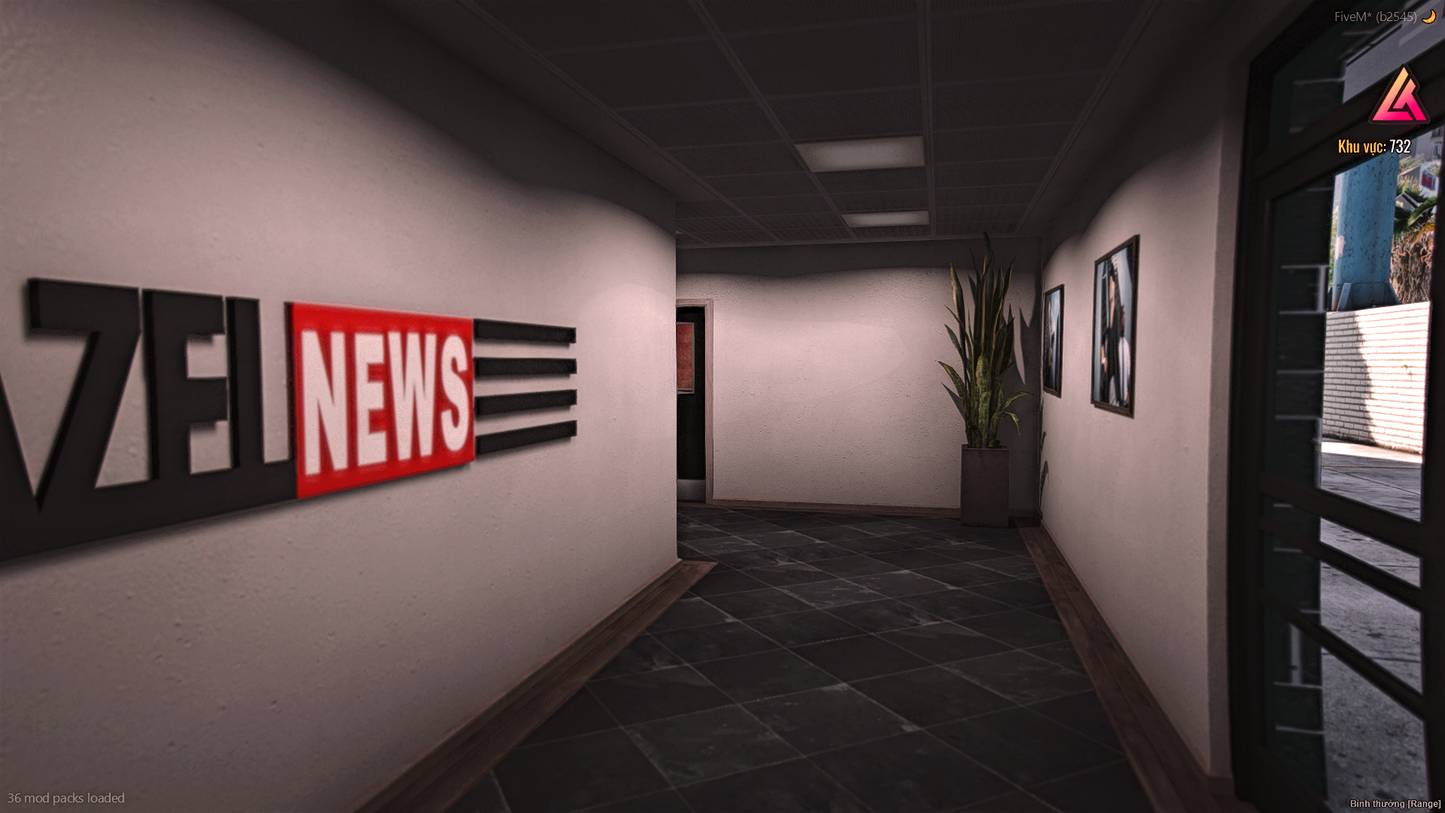 Open Interior Weazel News v2 Overview