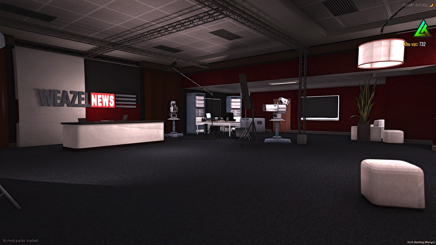 Open Interior Weazel News v2 Overview