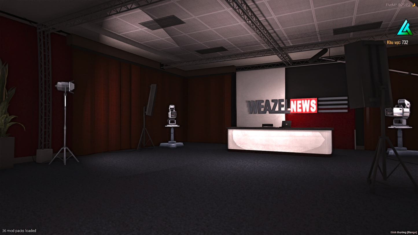 Open Interior Weazel News v2 Overview