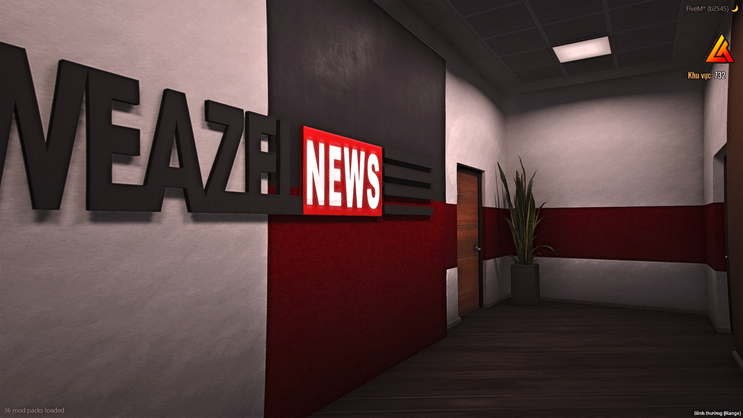 Open Interior Weazel News v2 Overview