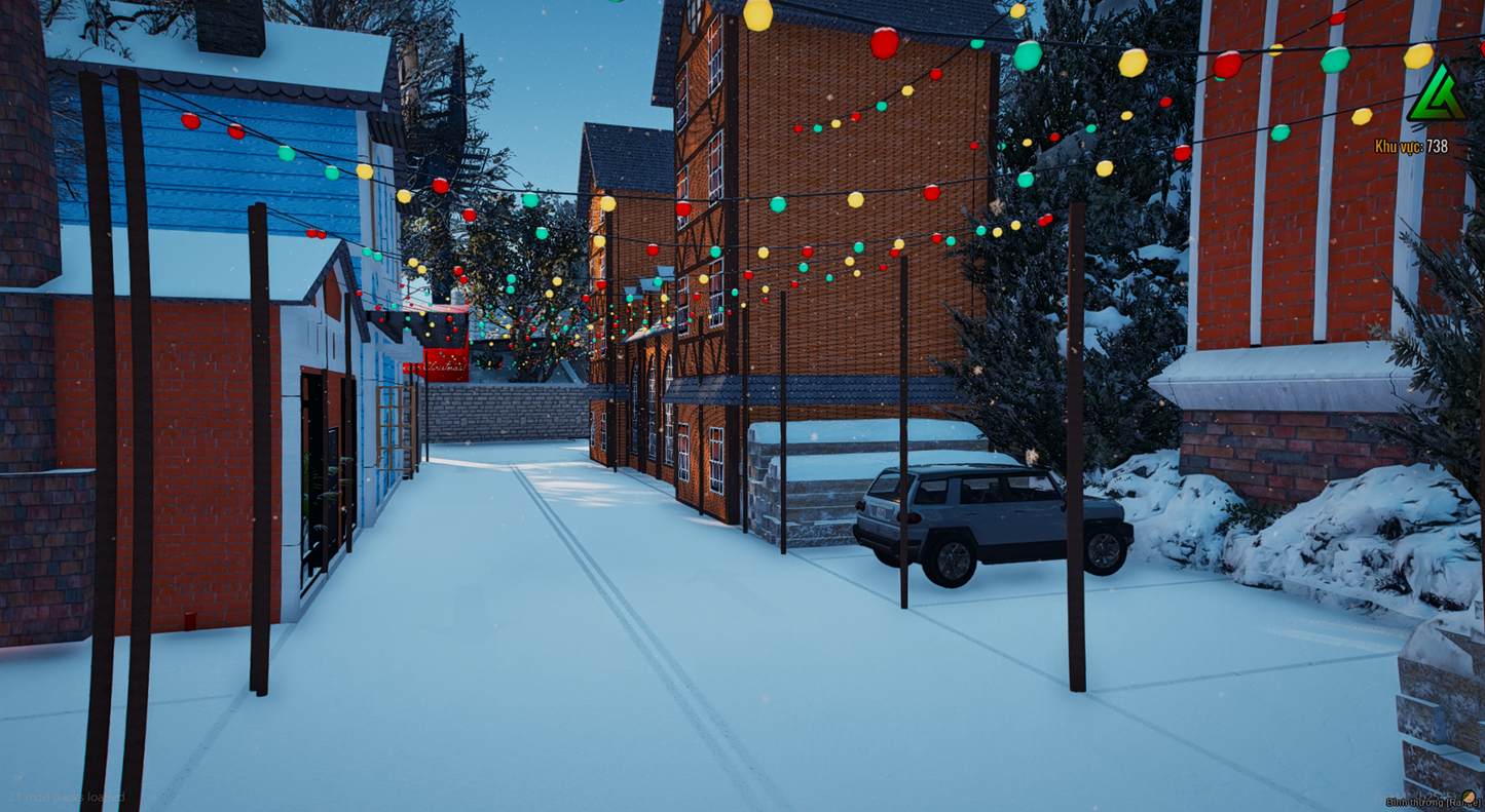 Christmas Garage New