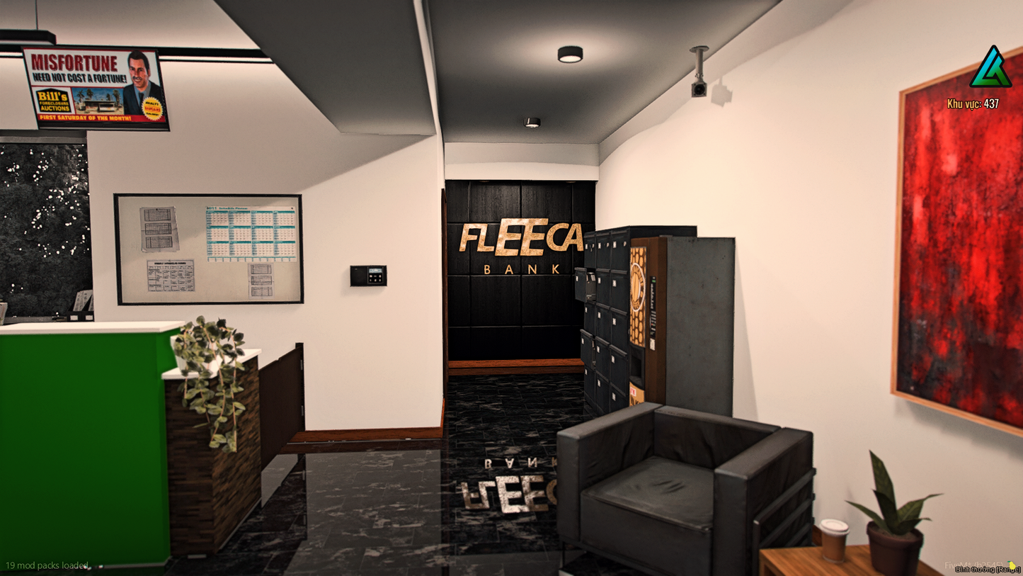 Modern Fleeca Bank (Replaces all regular Fleeca banks)