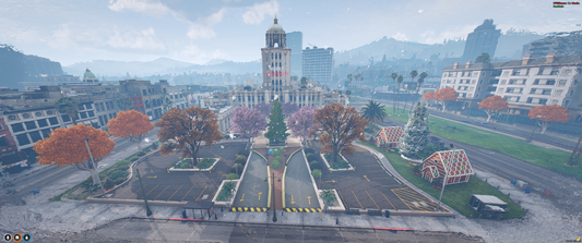 City Hall Lawn Christmas