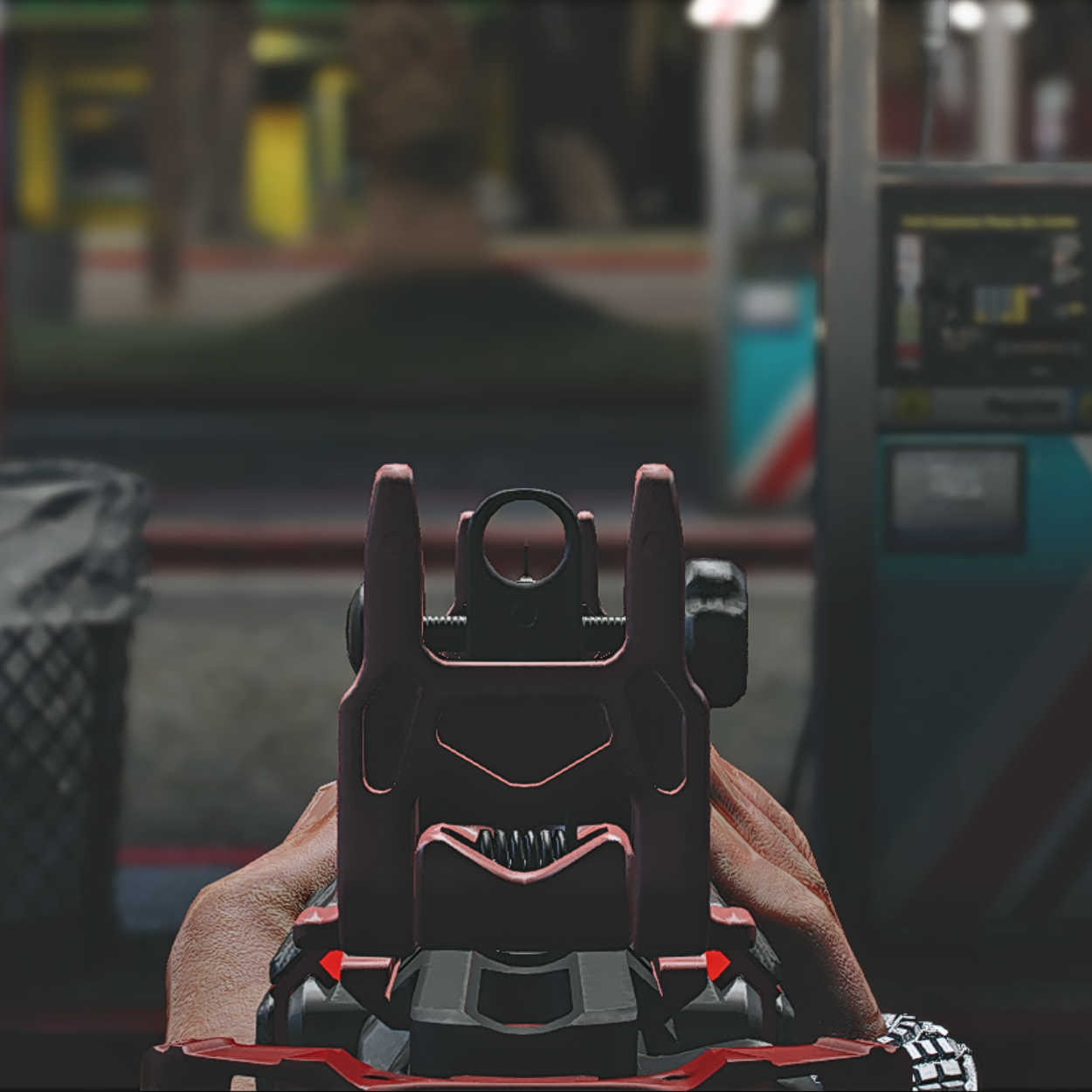 Red M4A1