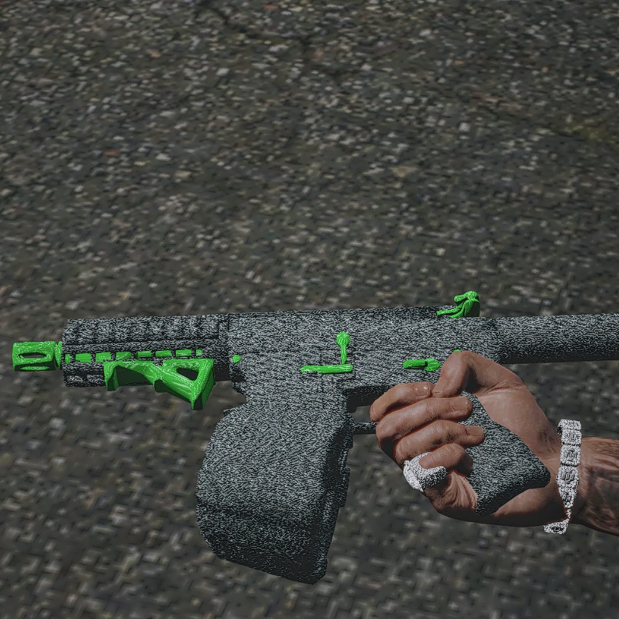 Black Diamond Green ARP