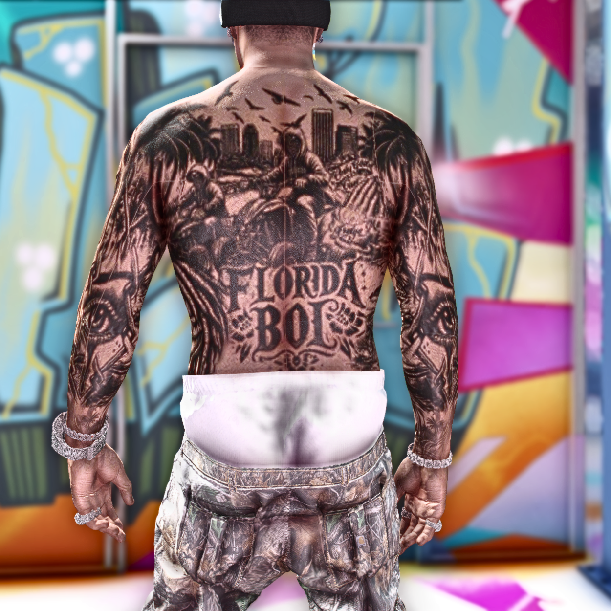Miami Body Tattoo | Male