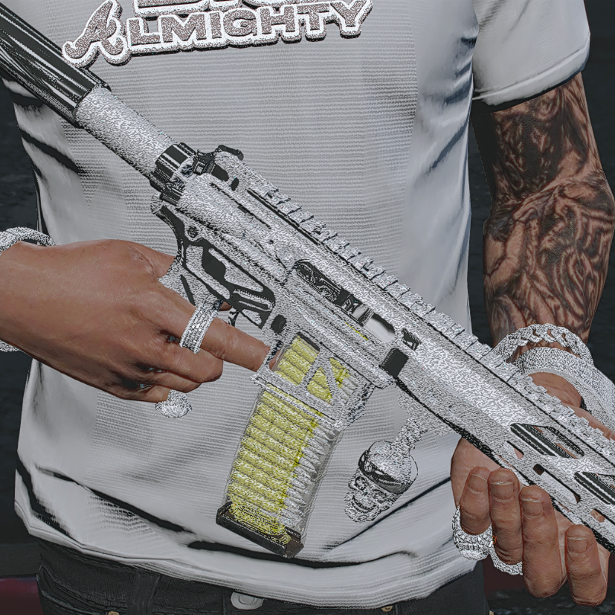 Diamond Skeleton Black ARP