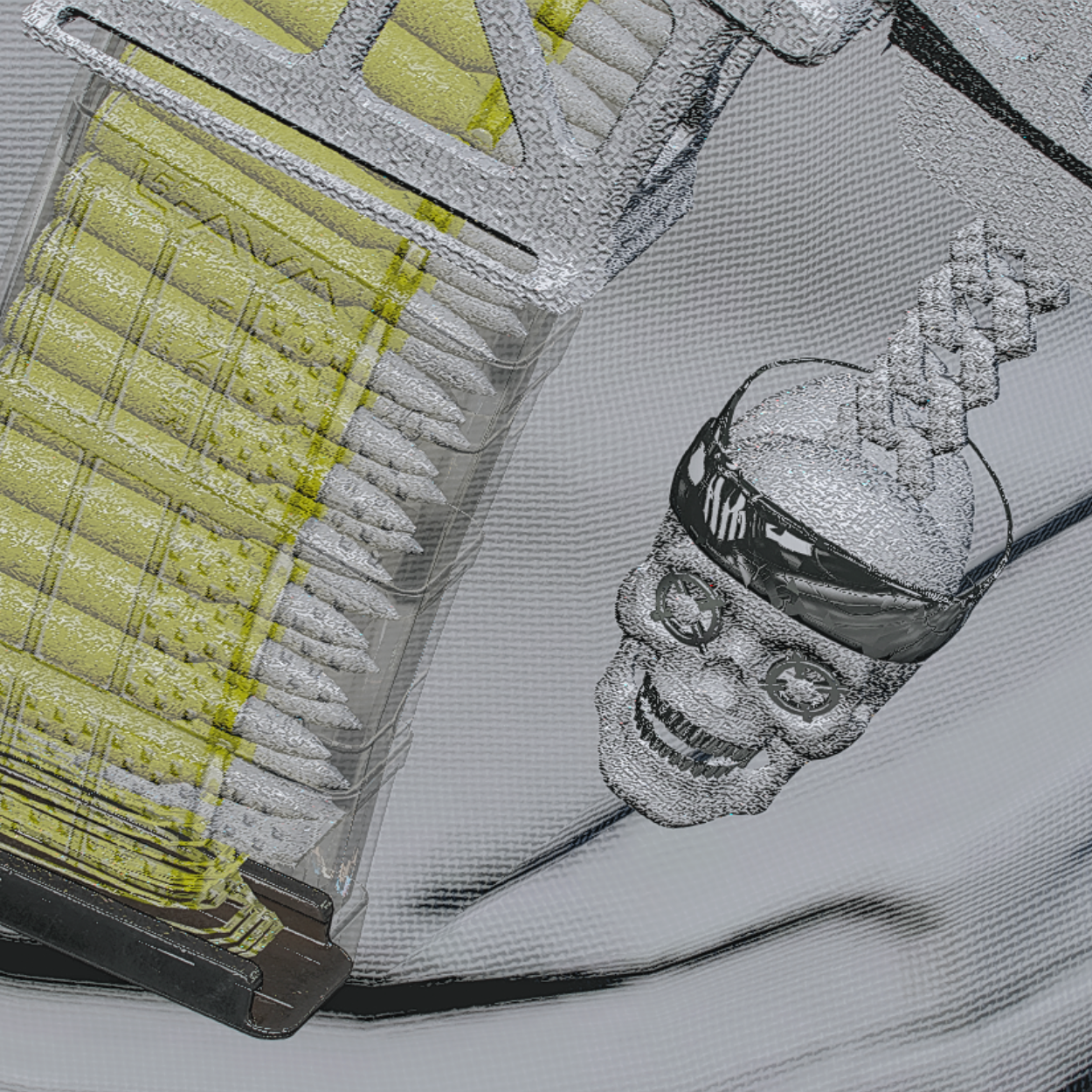 Diamond Skeleton Black ARP