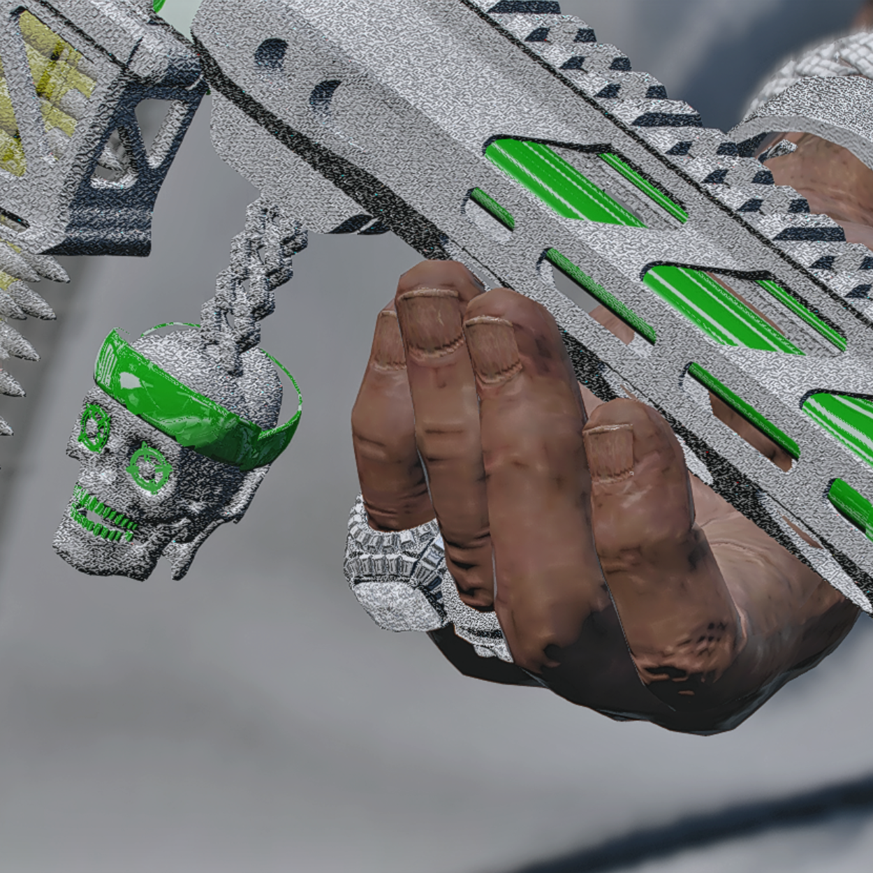 Diamond Skeleton Green ARP