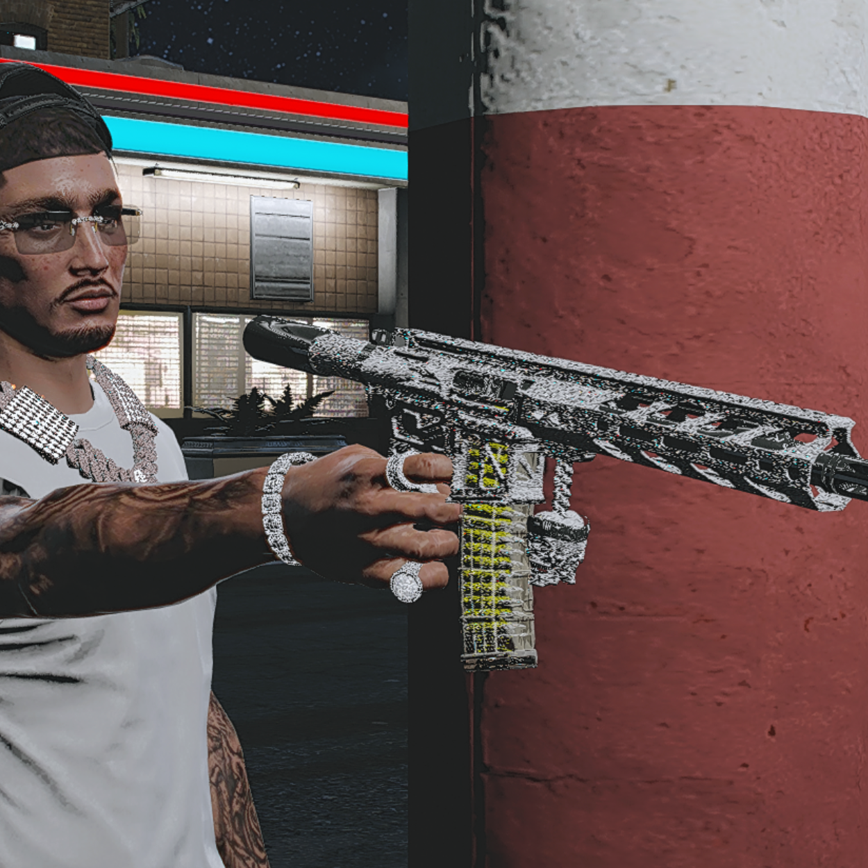 Diamond Skeleton Black ARP