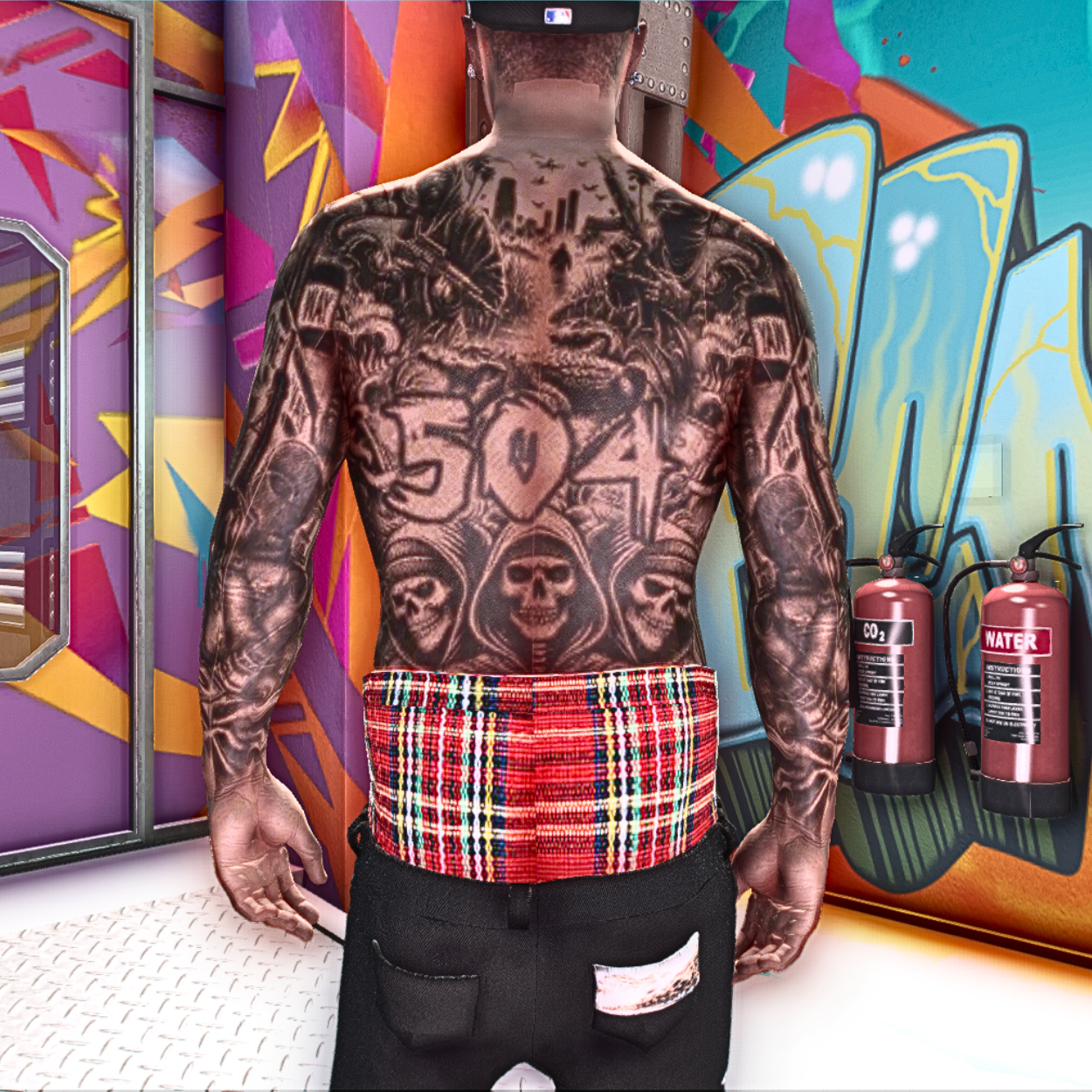New Orleans Body Tattoo | Male