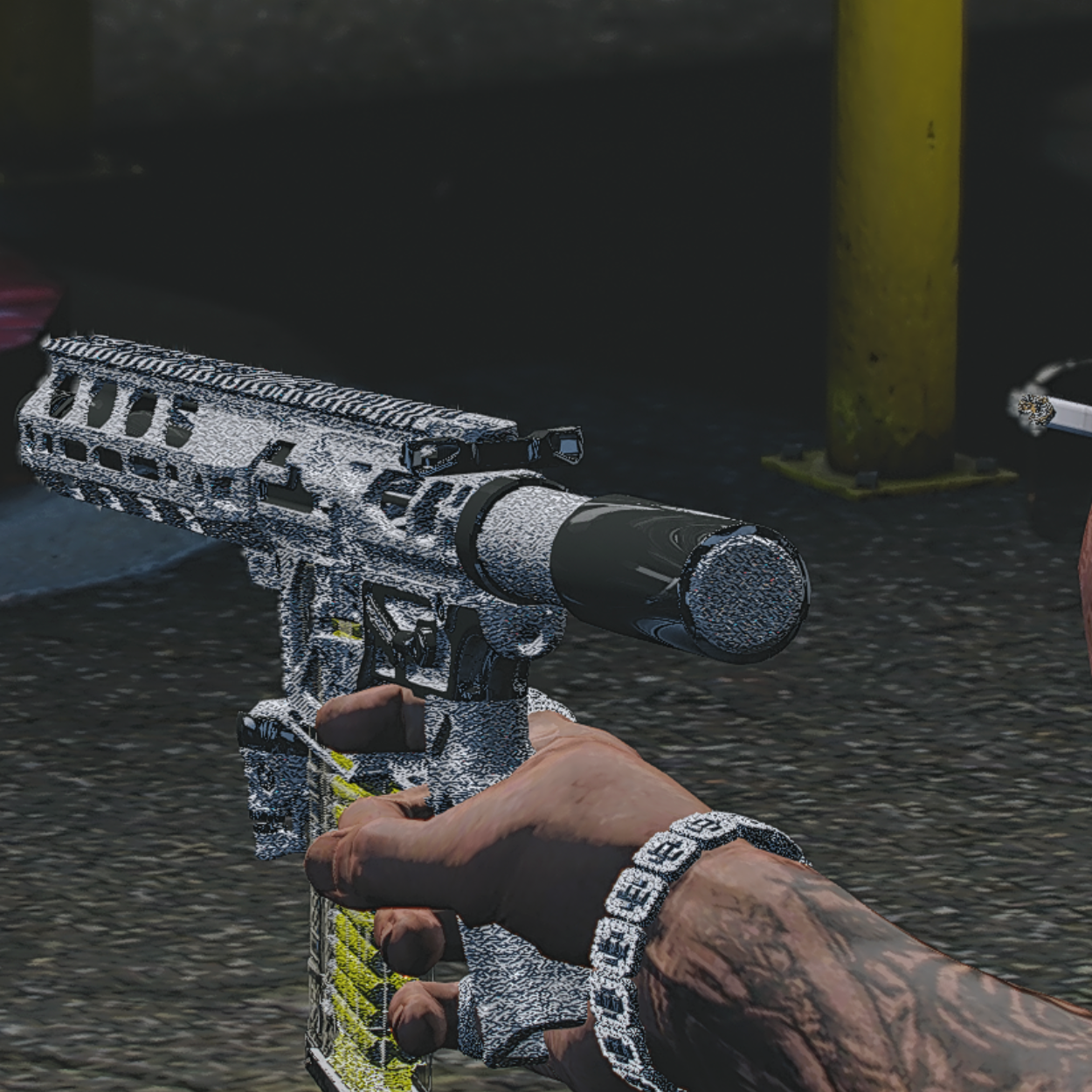 Diamond Skeleton Black ARP