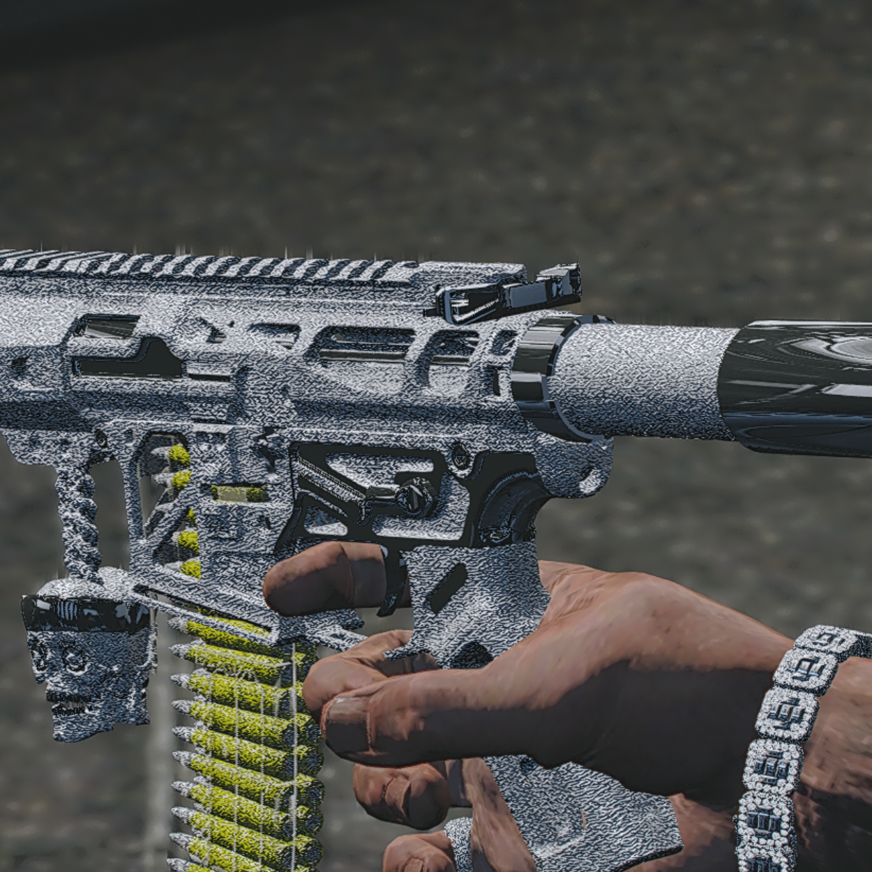 Diamond Skeleton Black ARP