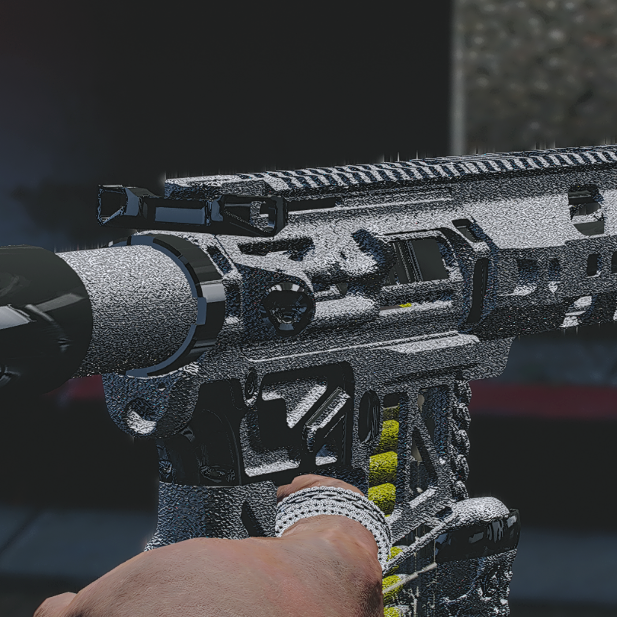 Diamond Skeleton Black ARP