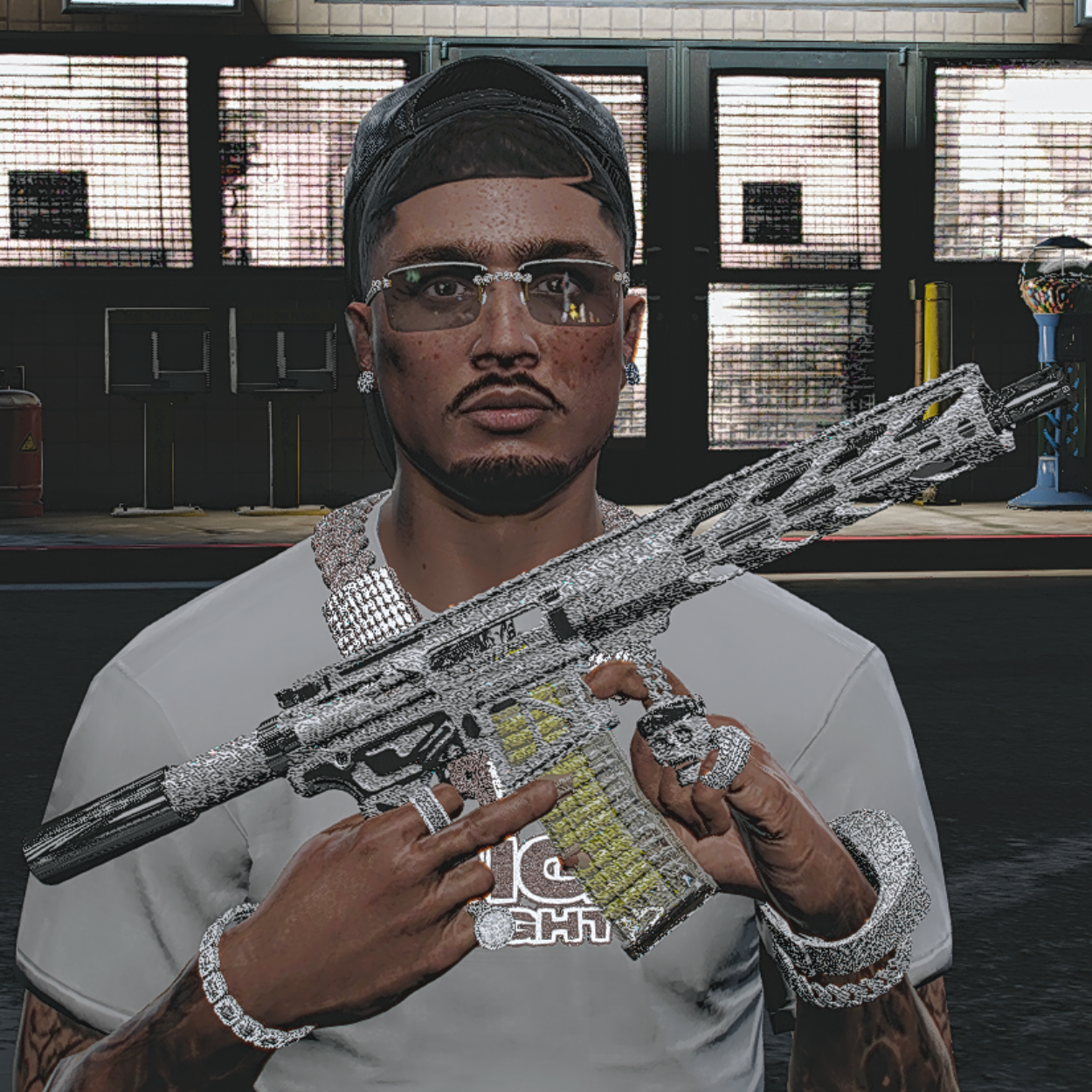 Diamond Skeleton Black ARP