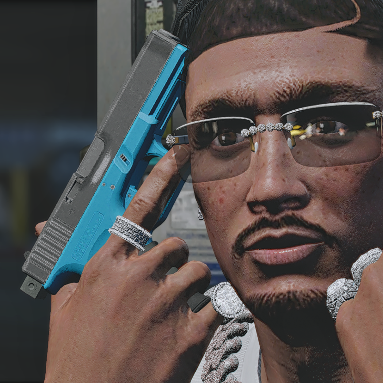 Blue Glock Switch