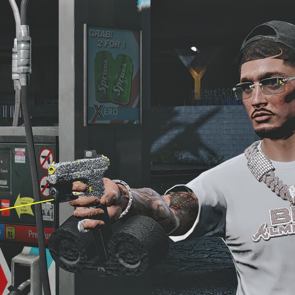 Diamond G26 Yellow | FiveM Custom Pistol Weapon Mod – Capos FiveM Shop ...