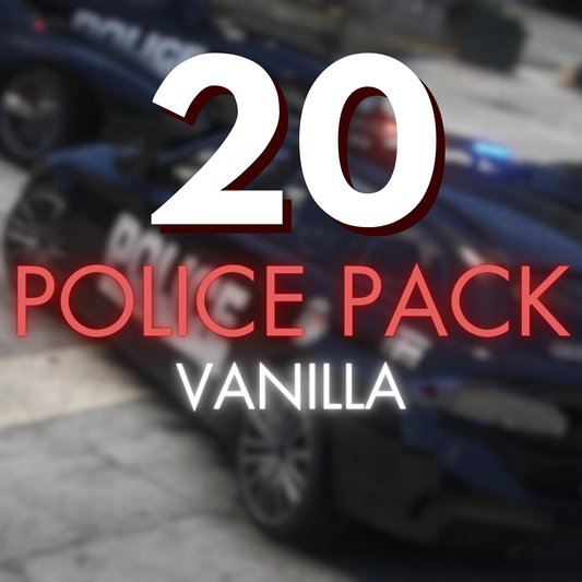 Police Vanilla Pack | 22 Vehicles | Callsigns | Templates