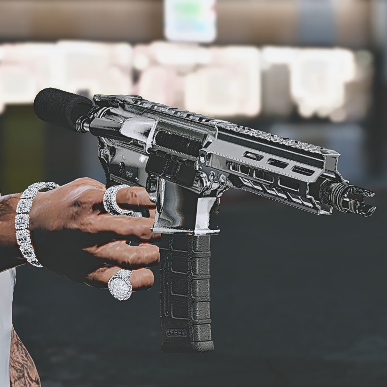 Short White ARP