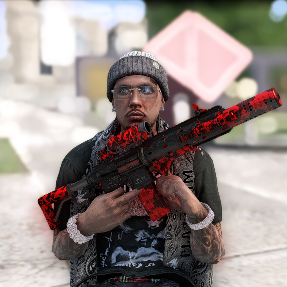 Fivem Rifles Red Tactical Carbine – Capos FiveM Shop - Cars & MLOs