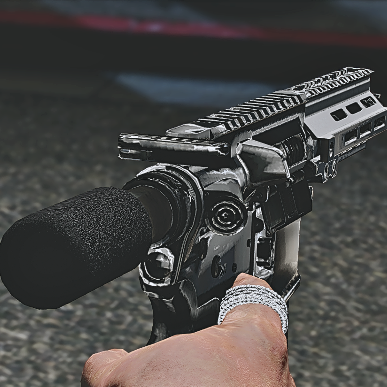 Short White ARP