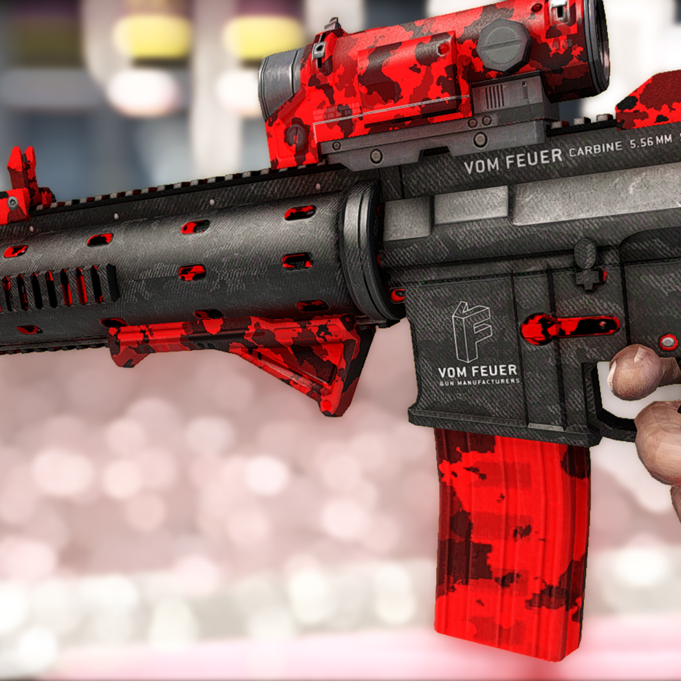 Red Tactical Carbine – Capos FiveM Shop - Cars & MLOs