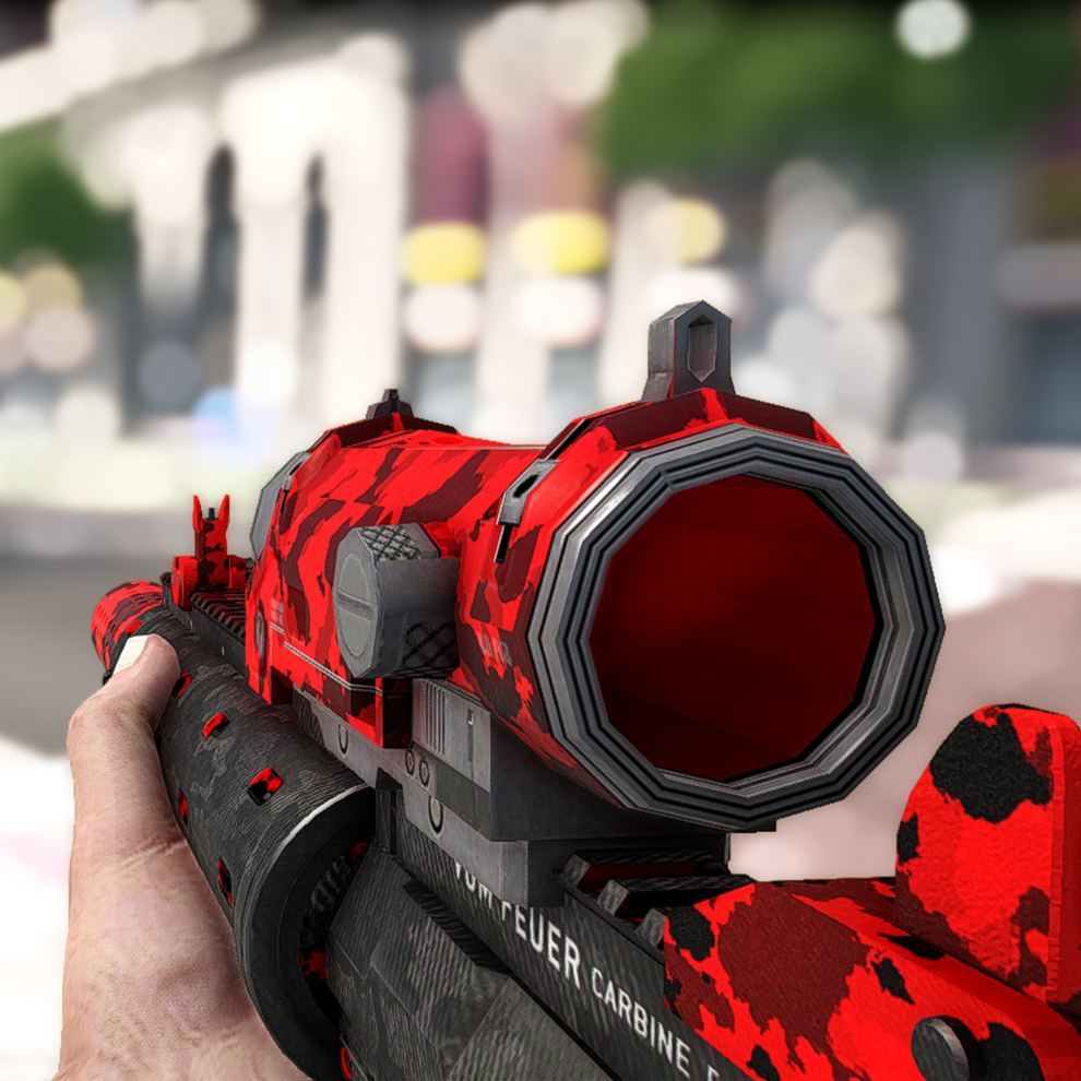 Red Tactical Carbine – Capos FiveM Shop - Cars & MLOs