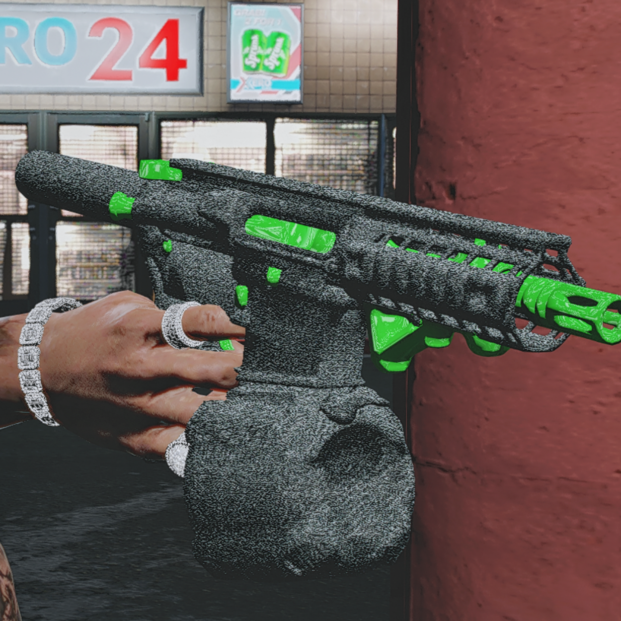 Black Diamond Green ARP