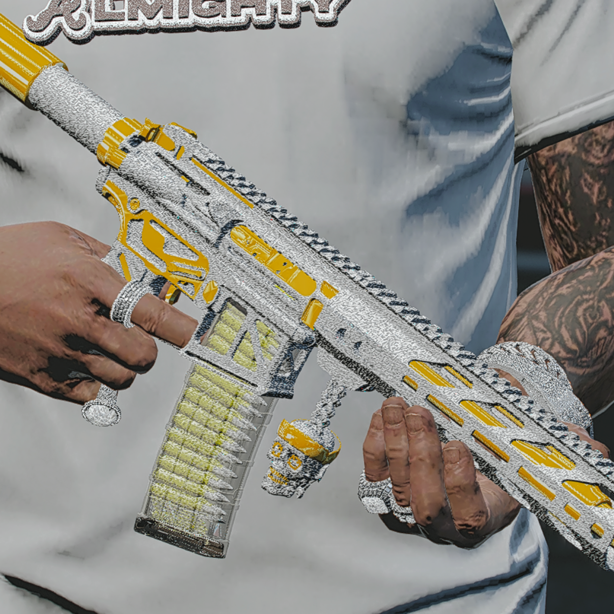 Diamond Skeleton Orange ARP