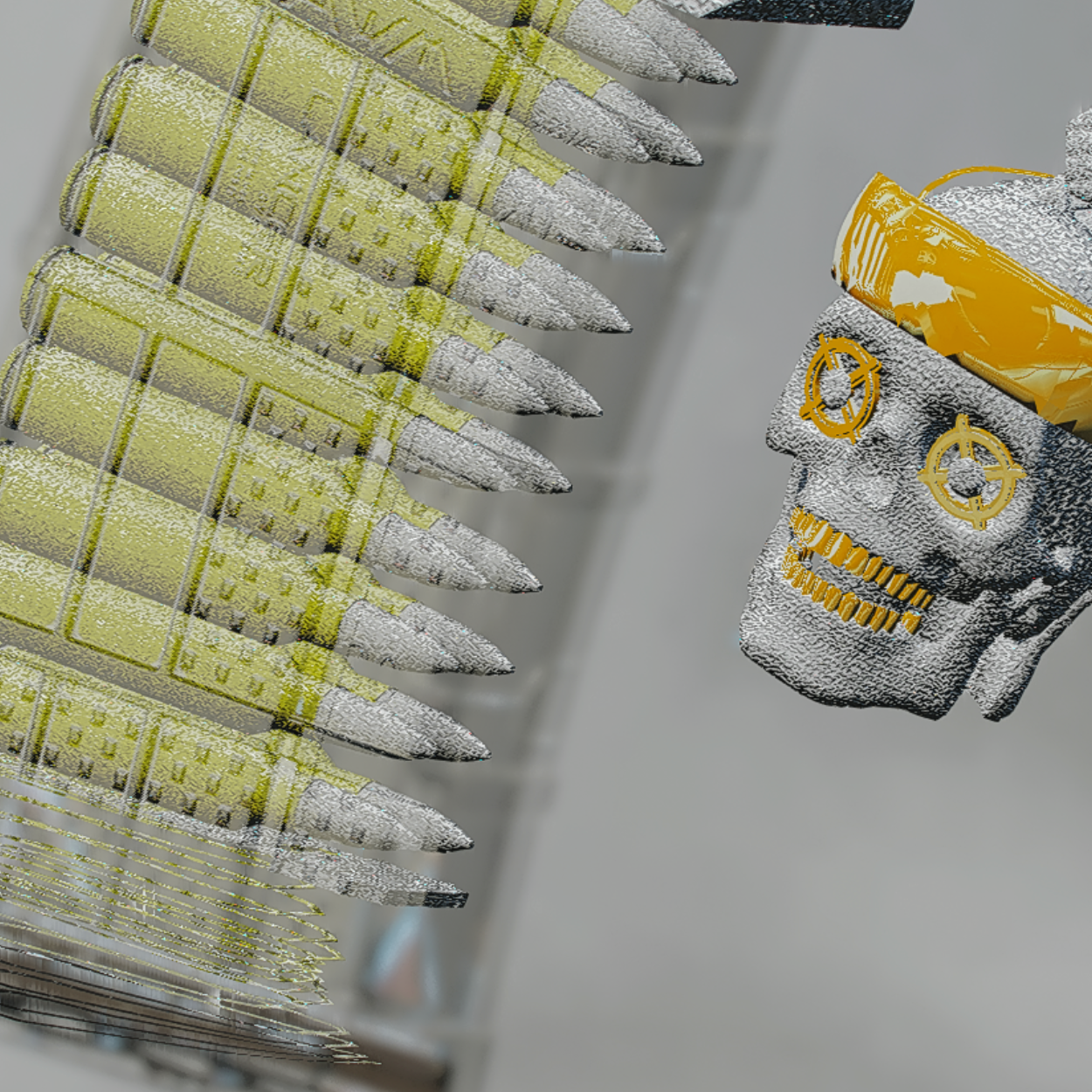 Diamond Skeleton Orange ARP