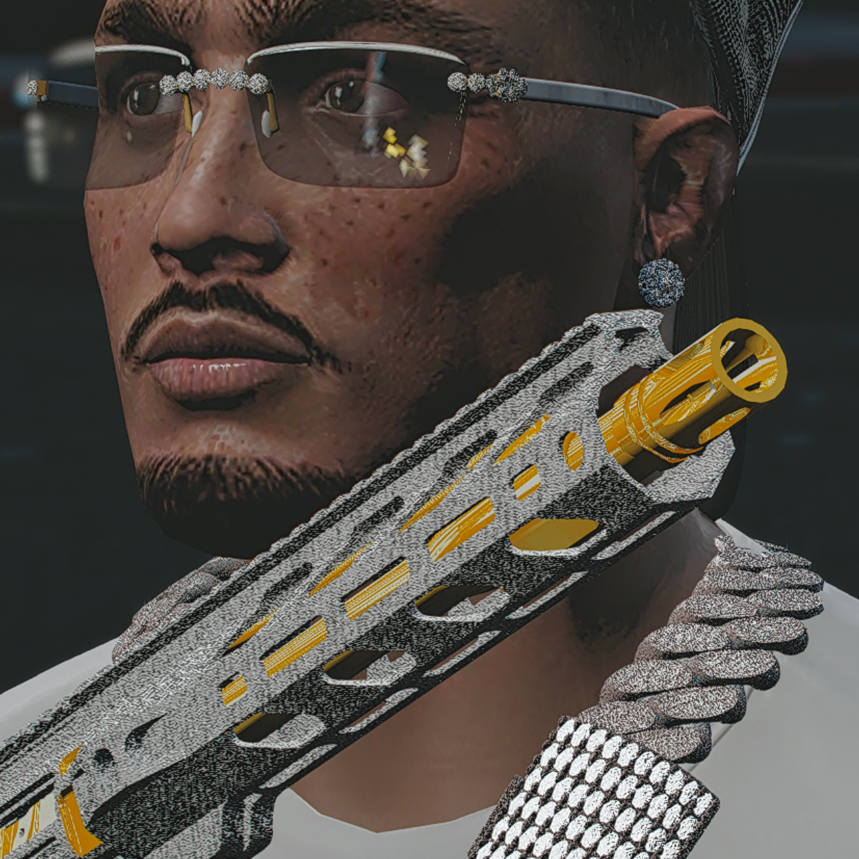 Diamond Skeleton Orange ARP