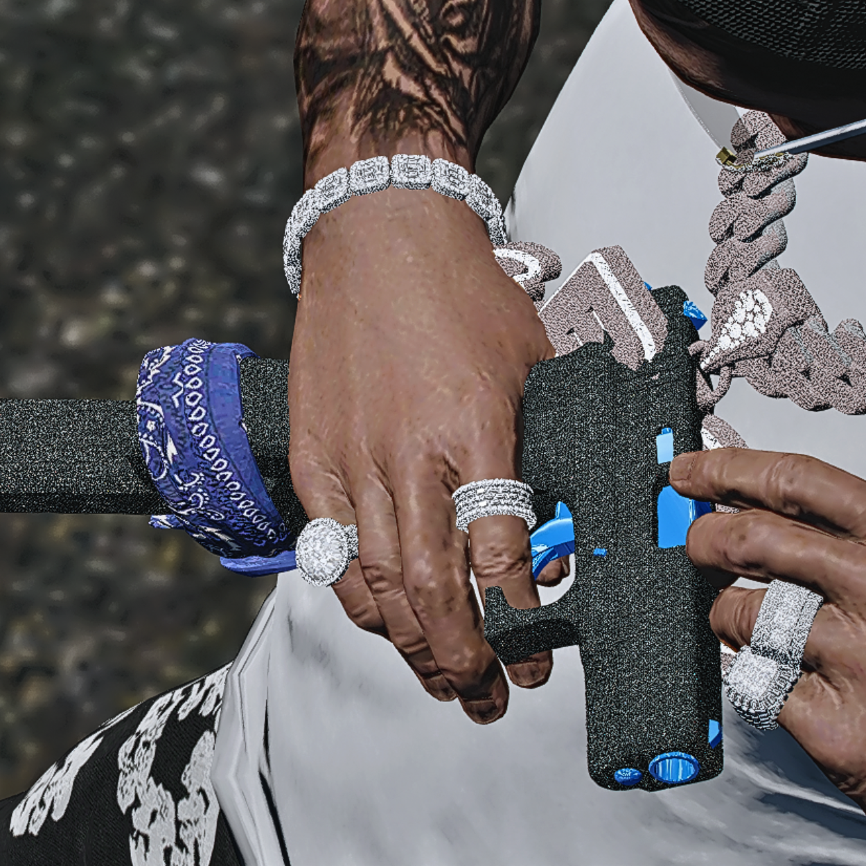 Black Diamond Blue Gang Switch