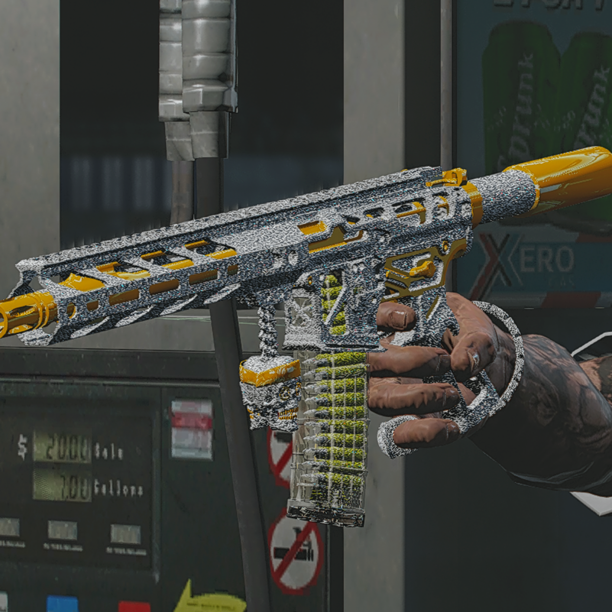 Diamond Skeleton Orange ARP