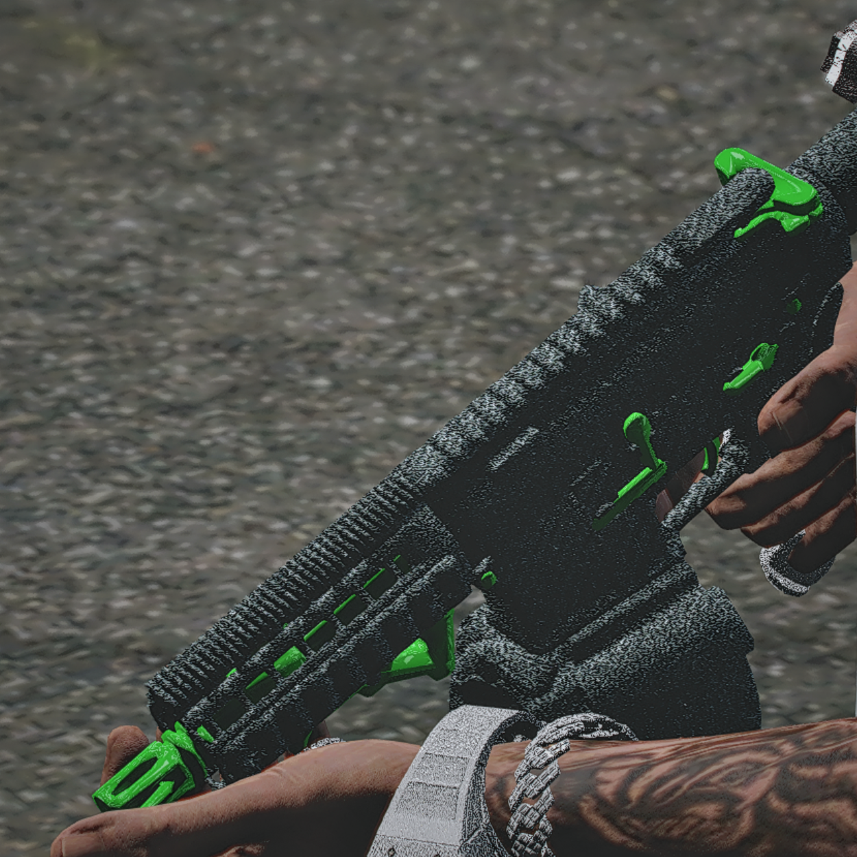 Black Diamond Green ARP