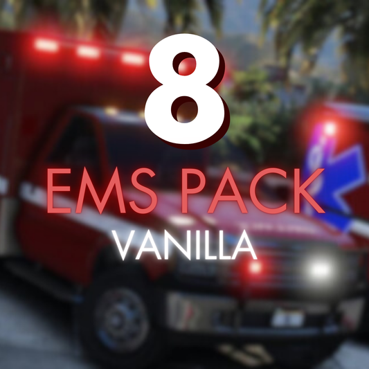 EMS Vanilla Pack | 8 Vehicles | Templates