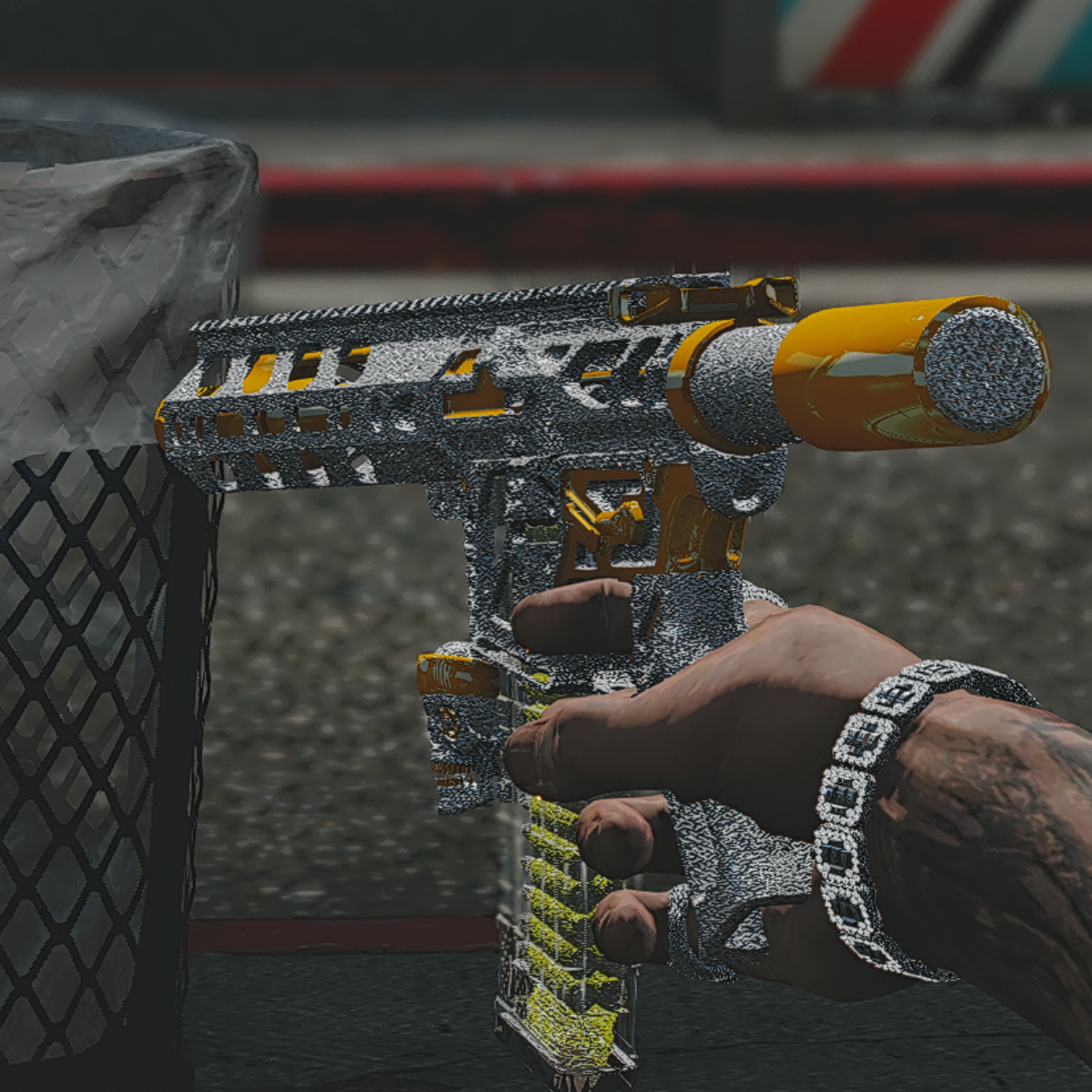 Diamond Skeleton Orange ARP