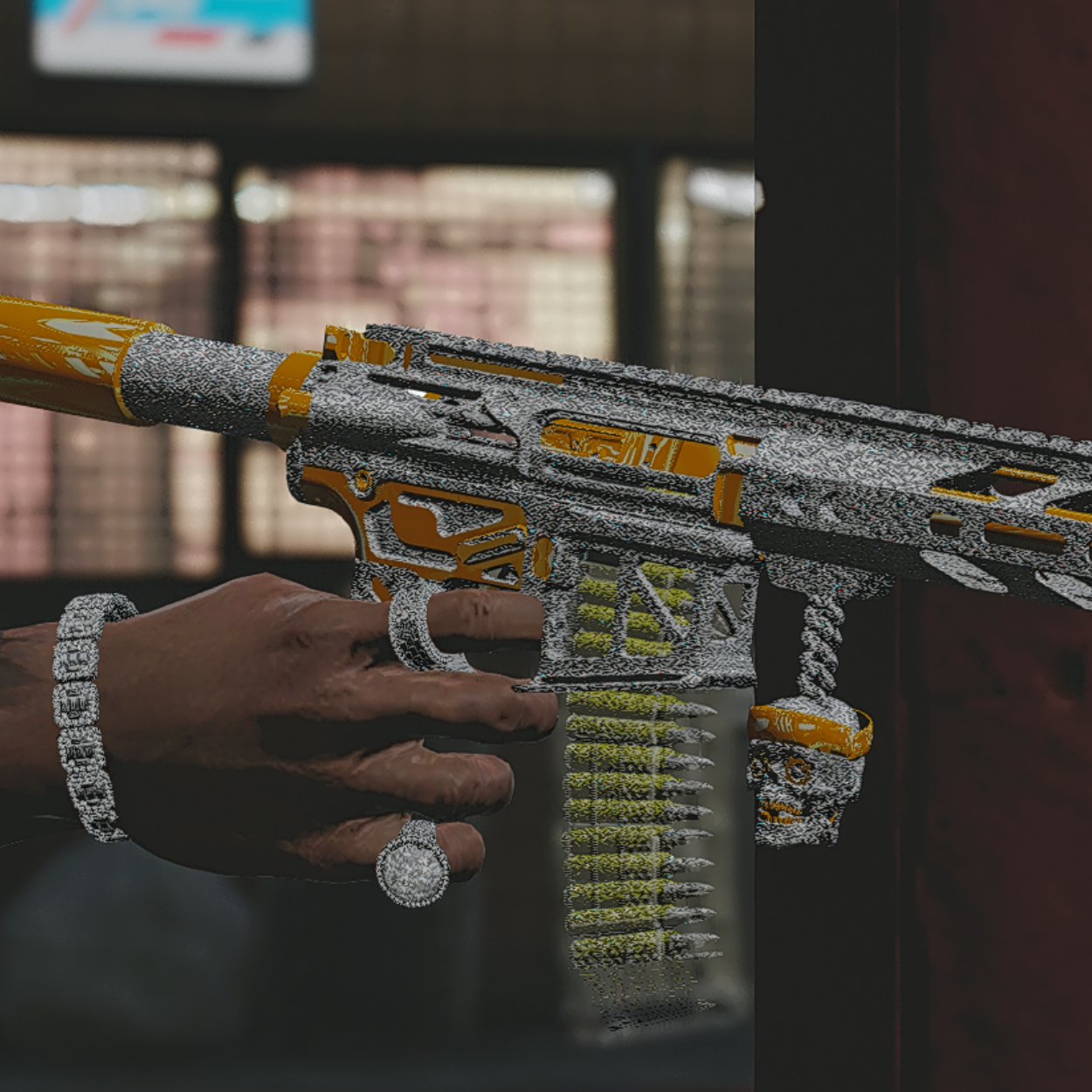 Diamond Skeleton Orange ARP