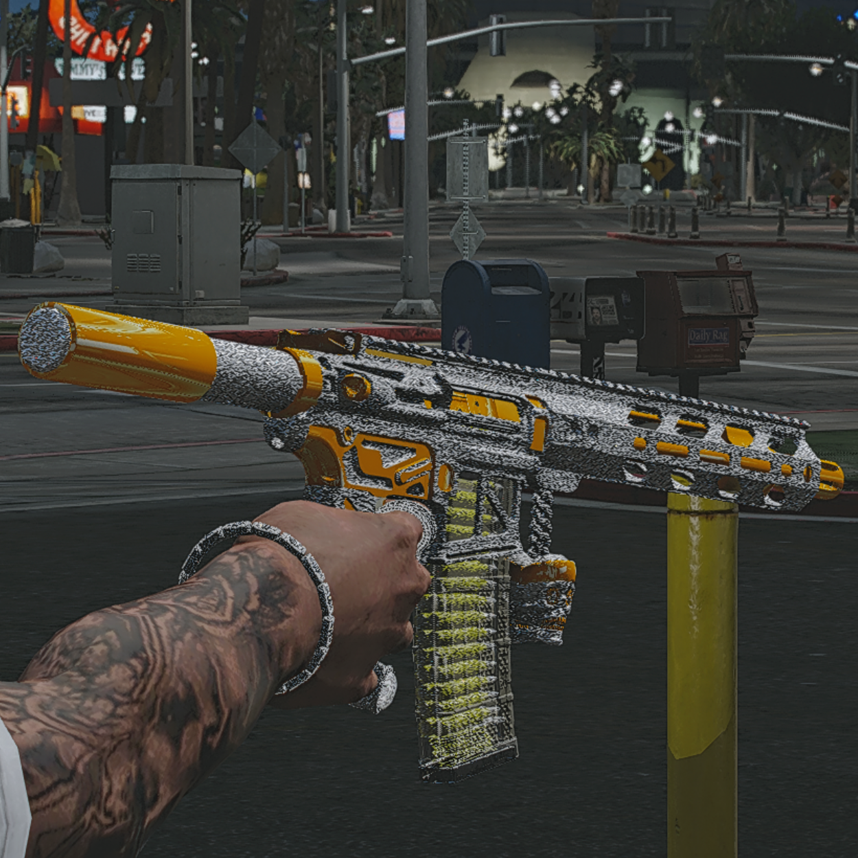 Diamond Skeleton Orange ARP