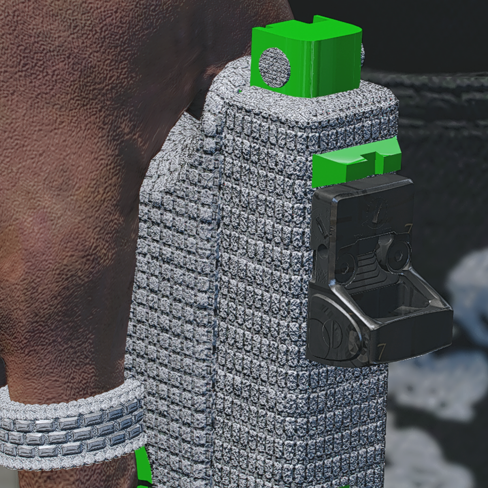 Diamond G26 Green | FiveM Custom Pistol Weapon Mod – Capos FiveM Shop ...