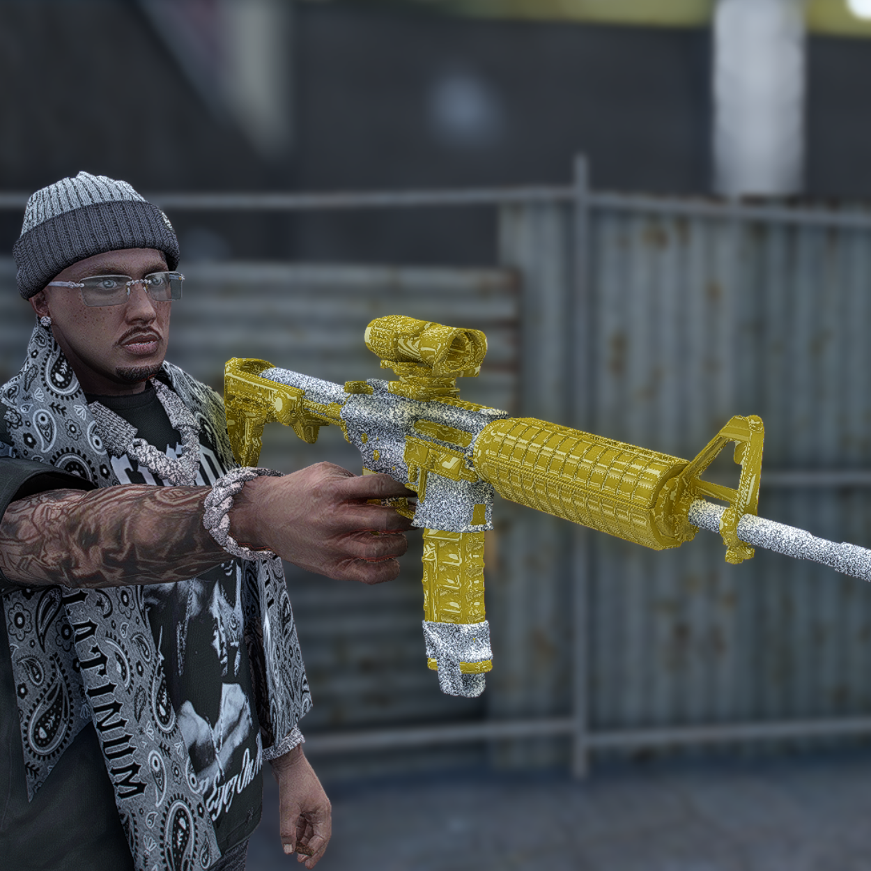 Iced Out M4A1