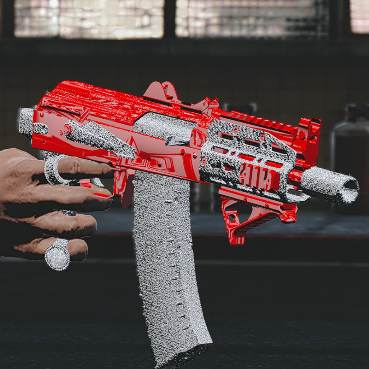 Diamond Draco Red