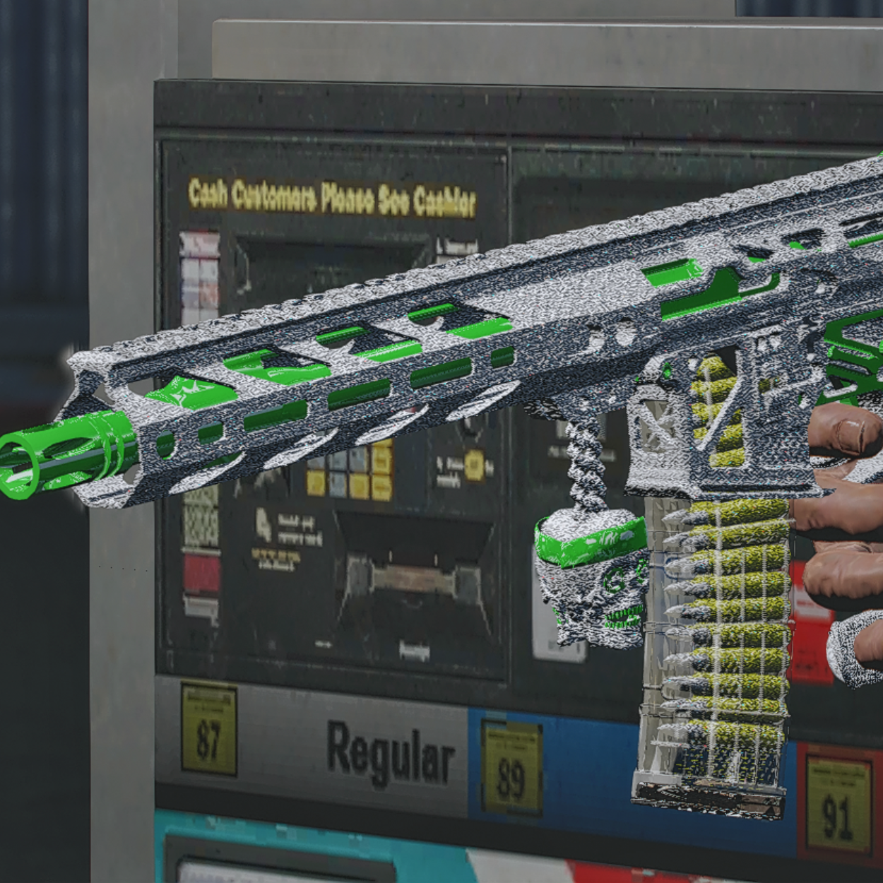 Diamond Skeleton Green ARP
