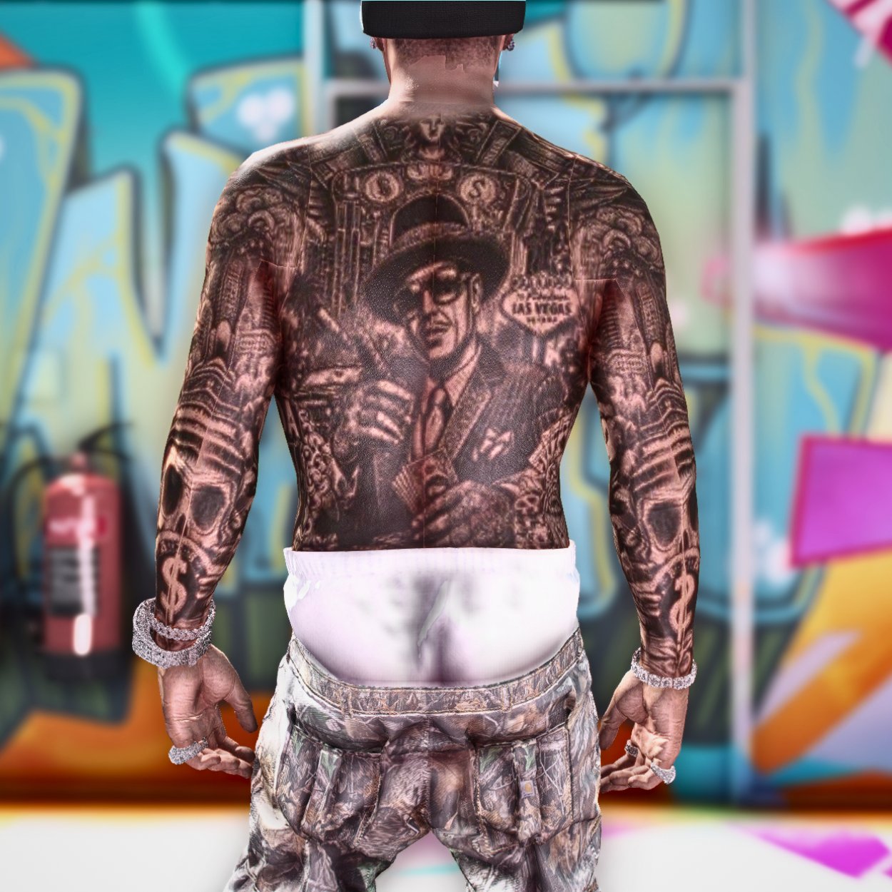 Las Vegas Body Tattoo | Male