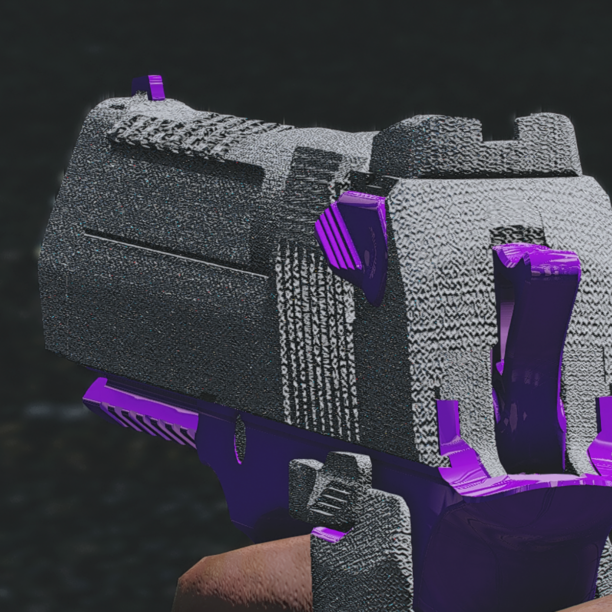 Diamond Deagle Drum Purple